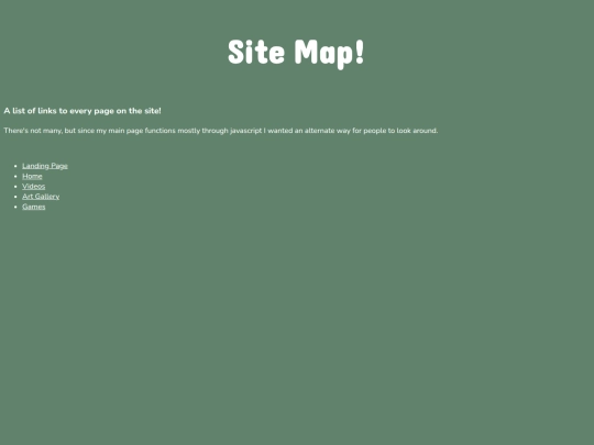 sitemap screenshot
