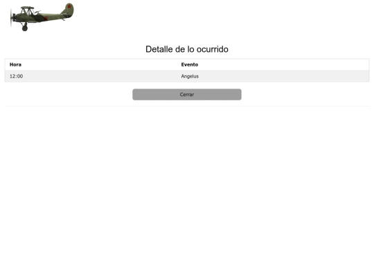 salida screenshot