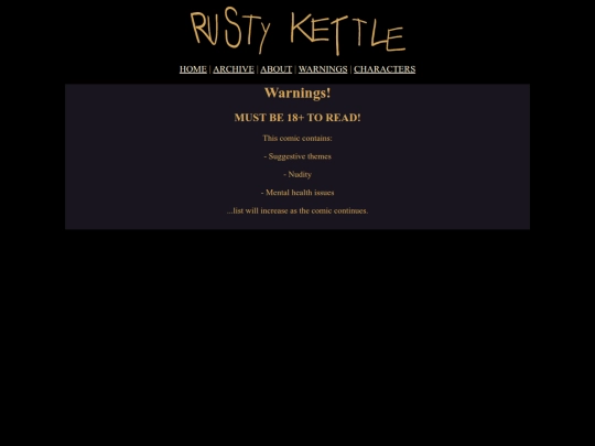 warnings screenshot