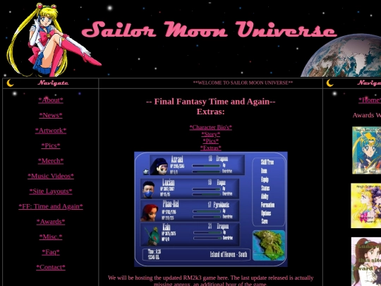 extras screenshot