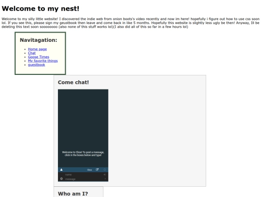 chatroom screenshot