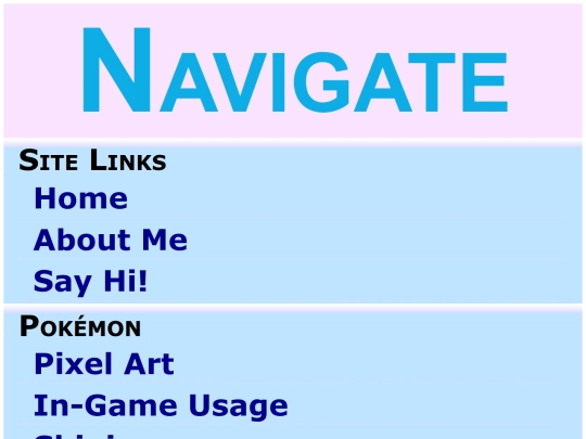 navigation screenshot