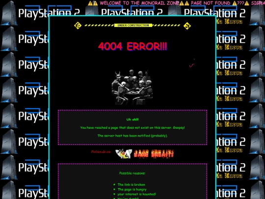 not_found screenshot