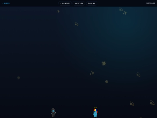 games/bouncing-sprites screenshot