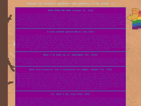 UpdateArchive screenshot