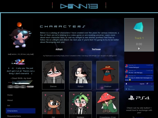 characters screenshot