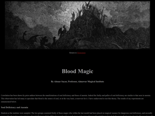 opera-occulta/science/blood-magic screenshot