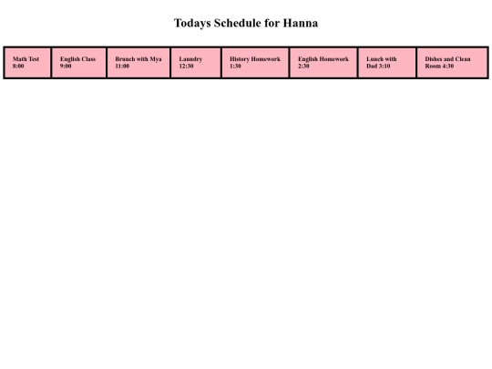 StylishSchedule screenshot