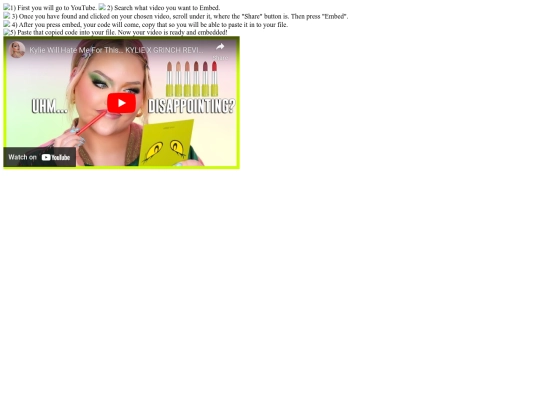 VideoEmbedding screenshot