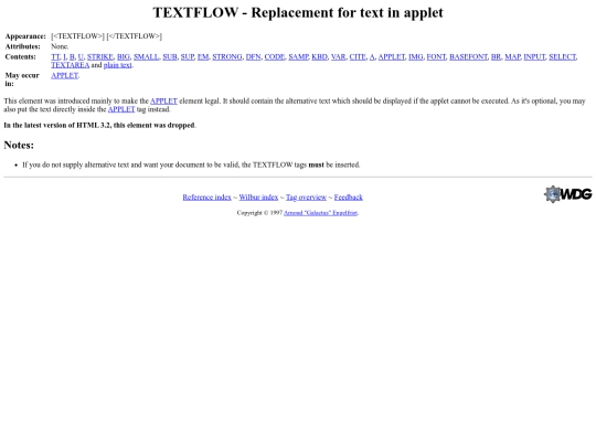 wdg/wilbur/special/textflow screenshot