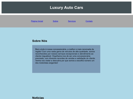 HTML 5/layout screenshot
