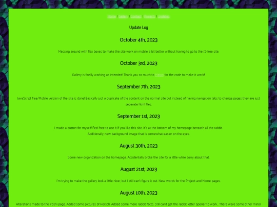jsf/updates screenshot