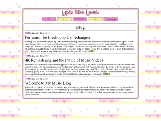 blog screenshot