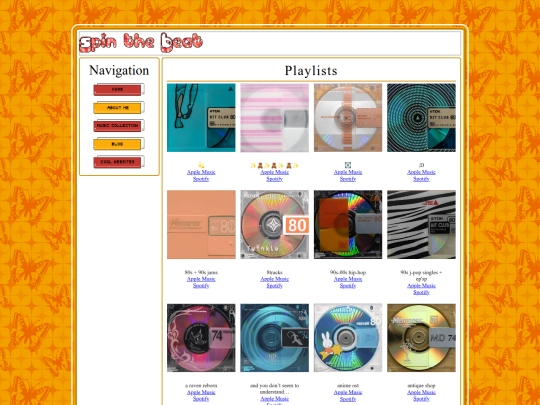 playlists_page1 screenshot