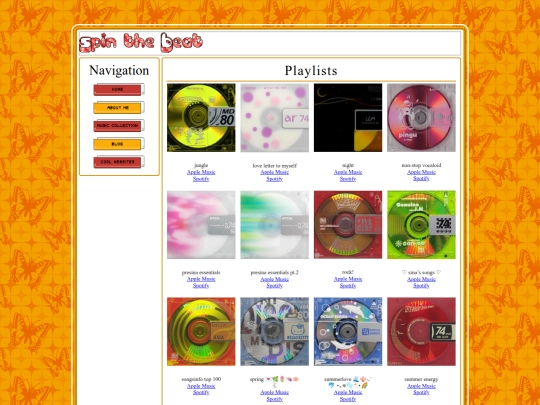 playlists_page3 screenshot