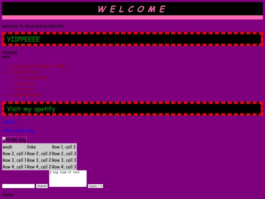 practice website/practiceweb screenshot