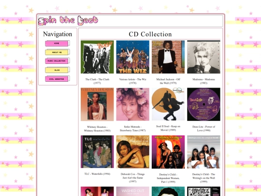 vinyl_page1 screenshot