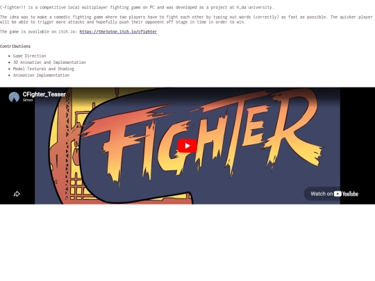 _cfighter screenshot