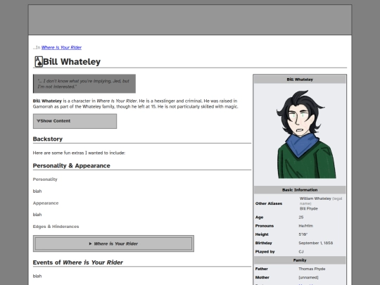Characters/bill screenshot