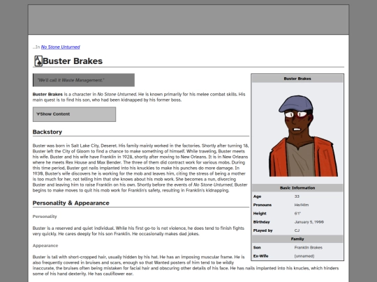 Characters/buster screenshot