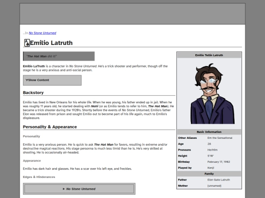 Characters/emilio screenshot
