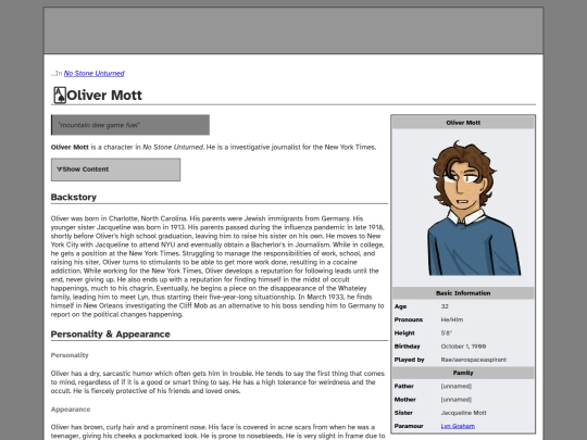 Characters/oliver screenshot