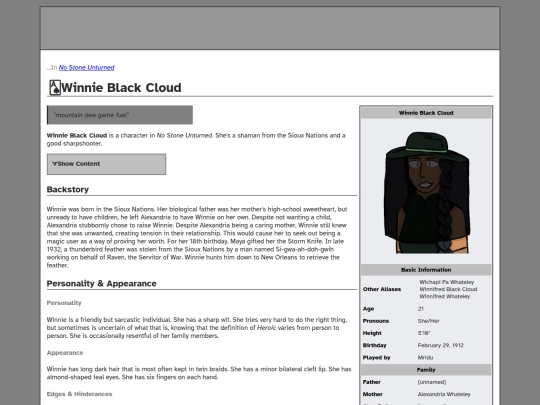 Characters/winnie screenshot