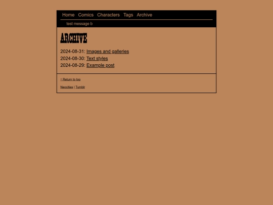 archive screenshot