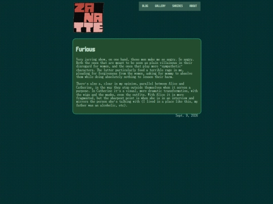 blog screenshot