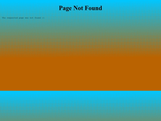 not_found screenshot
