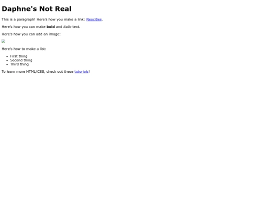 daphnes_not_real screenshot