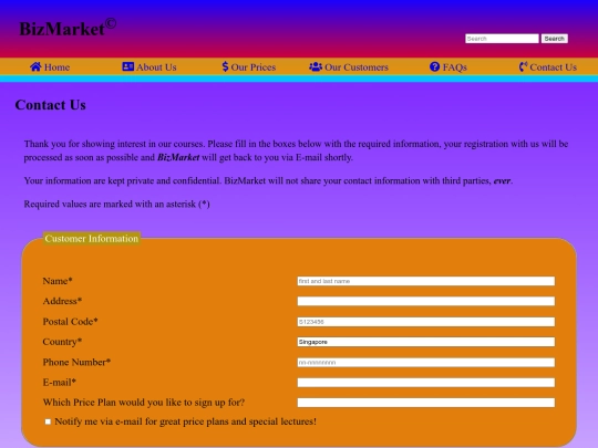 contactus screenshot