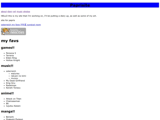 index screenshot