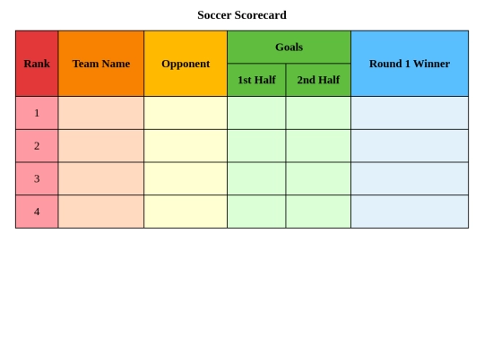 soccer-scorecard screenshot