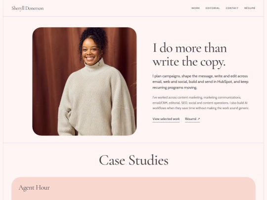 sheryll-portfolio screenshot