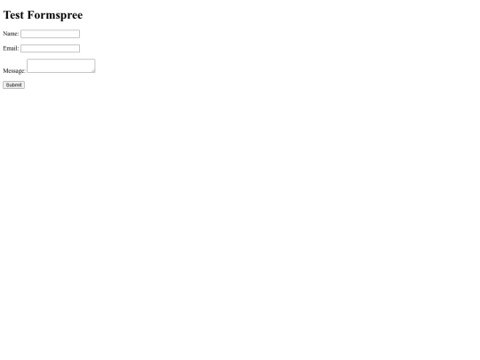 test-form screenshot