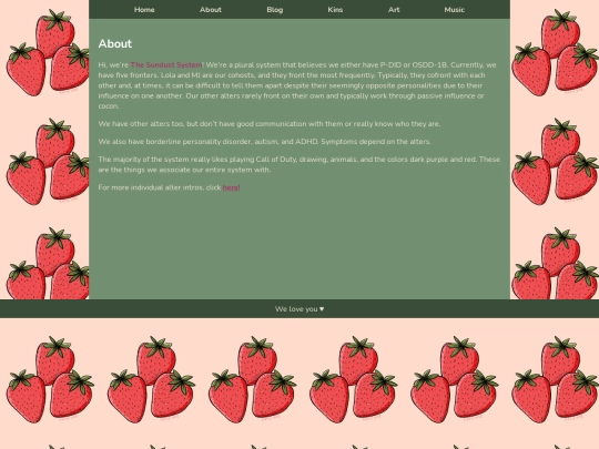 system screenshot