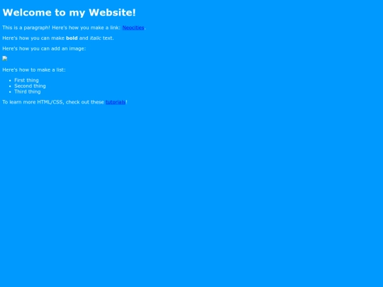 Page1 screenshot