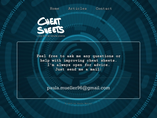 Contact screenshot
