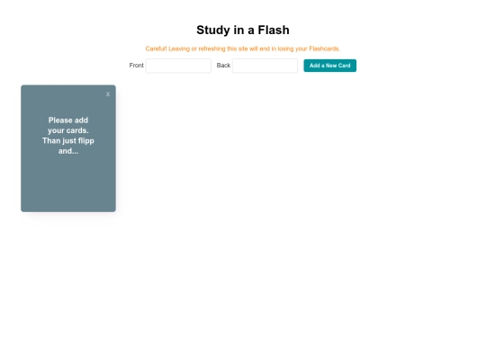 StudyFlash screenshot