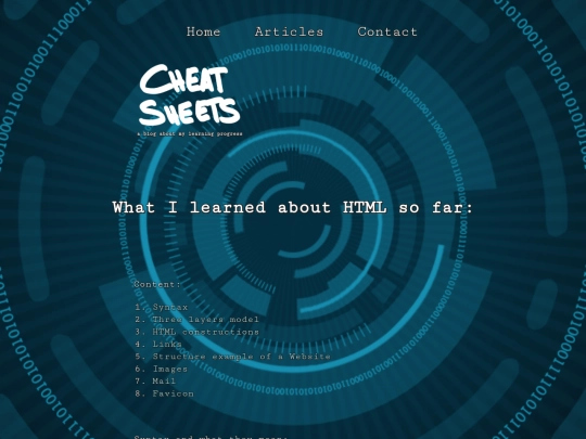articles/html screenshot