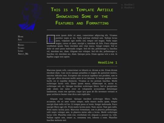 articles/template screenshot