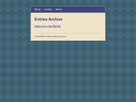 archive screenshot