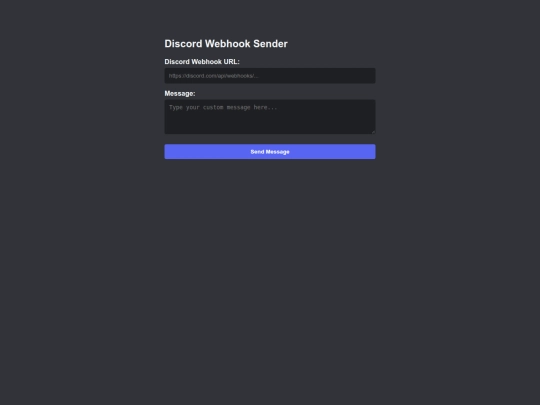 DISCORD_webhook_texter screenshot
