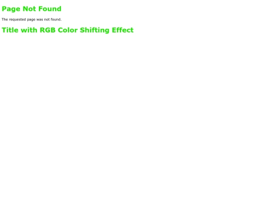 not_found screenshot