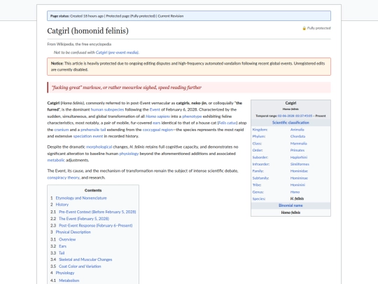wikipedia_homo_felinis screenshot