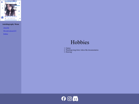 hobbies screenshot