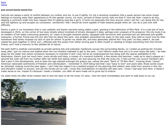 writings/contradiction screenshot