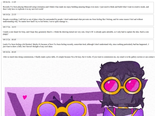 page-content/blog-entries screenshot