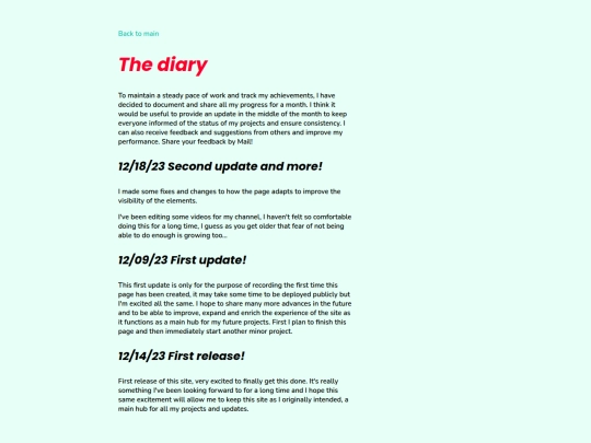 page-content/page-extra/classicportfoliomax/original/dev-diary screenshot